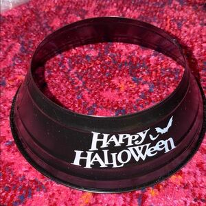Halloween tree collar for mini Christmas tree